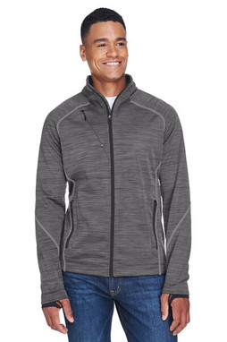 Ash City North End 88697 - Flux Mens Melange Bonded Fleece Jackets