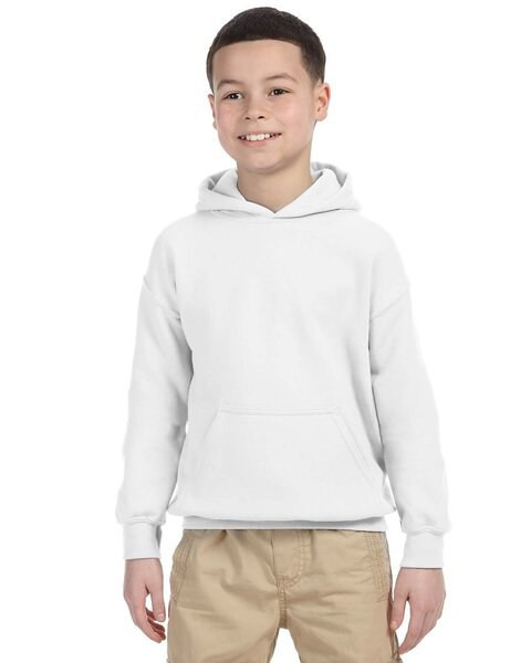 Gildan G185B - Youth Heavy Blend Hooded Sweatshirt with Pouch Pocket