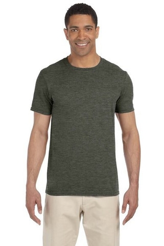 gildan t-shirts for men dark green