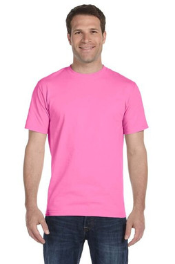 gildan t-shirts for men bright pink