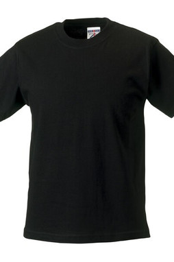 Russell R-180M-0 - T-shirt Confortable en Coton Ring Spun Russell