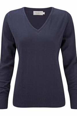 Russell Europe R-710F-0 - Ladies’ V-Neck Knitted Pullover