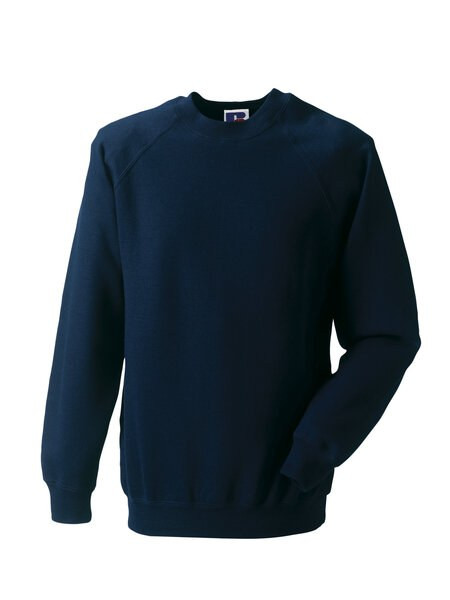 Russell Europe R-762M-0 - Classic Raglan Cotton-Poly Sweatshirt
