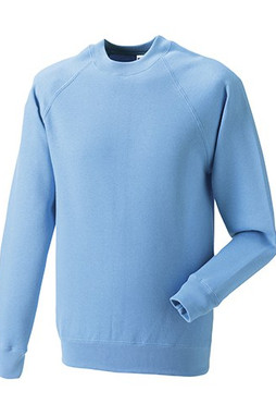 Russell Europe R-762M-0 - Sweatshirt Confort Raglan en Coton et Polyester