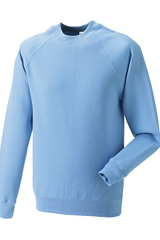 Russell Europe R-762M-0 - Sweatshirt Confort Raglan en Coton et Polyester