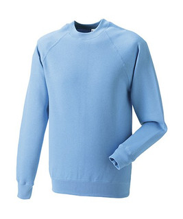 Russell R-762M-0 - Komfortowy Bluza Raglan z Bawełną i Poliestrem
