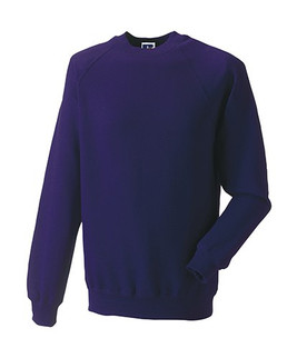 Russell Europe R-762M-0 - Sweatshirt Confort Raglan en Coton et Polyester