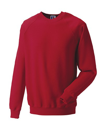 Russell Europe R-762M-0 - Classic Raglan Cotton-Poly Sweatshirt
