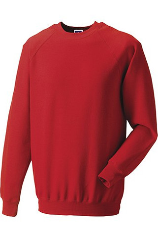 Russell Europe R-762M-0 - Classic Raglan Cotton-Poly Sweatshirt