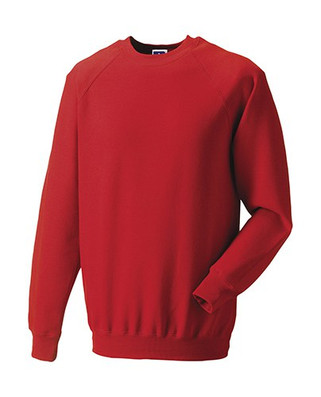Russell Europe R-762M-0 - Sweatshirt Confort Raglan en Coton et Polyester