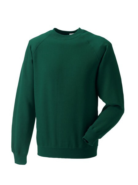 Russell Europe R-762M-0 - Classic Raglan Cotton-Poly Sweatshirt