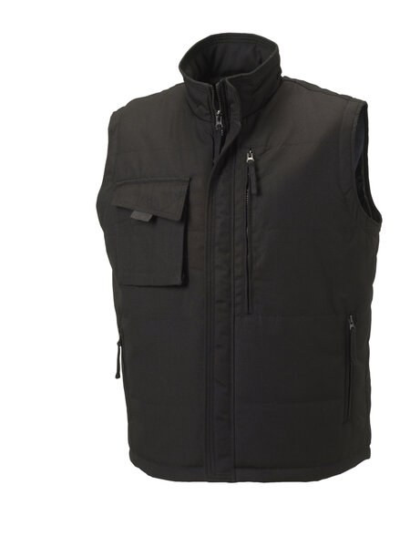 Russell Europe R-014M-0 - Durable Teflon-Coated Workwear Gilet with Multi Pockets