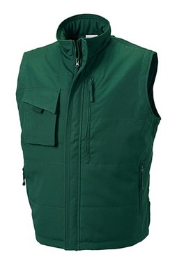 Russell Europe R-014M-0 - Durable Teflon-Coated Workwear Gilet with Multi Pockets