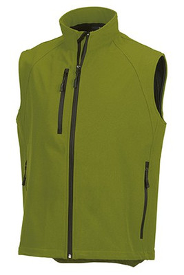 Russell Europe R-141M-0 - Men's Windproof Water Resistant Softshell Gilet
