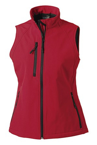 Russell R-141F-0 - Damen Softshell Weste mit Windschutz und Wasserschutz