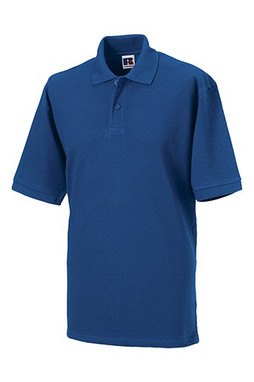 Russell Europe R-569M-0 - Polo Élégant en Coton Peigné avec Boutons