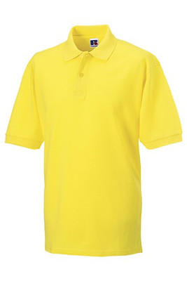 Russell Europe R-569M-0 - Polo Élégant en Coton Peigné avec Boutons
