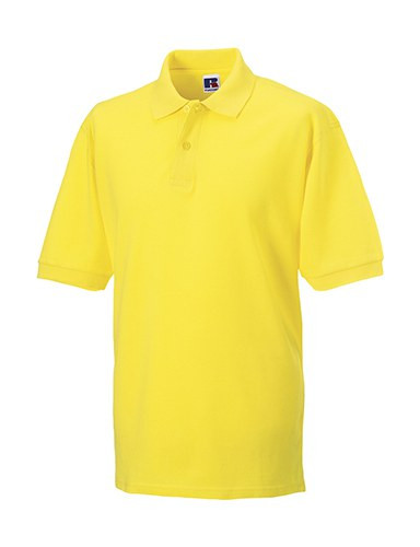 Russell R-569M-0 - Komfortabel Piqué Poloskjorte i Kjemmet Bomull
