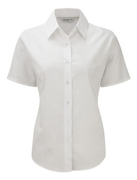 Russell Europe R-933F-0 - Classic Tailored Oxford Cotton Blend Blouse