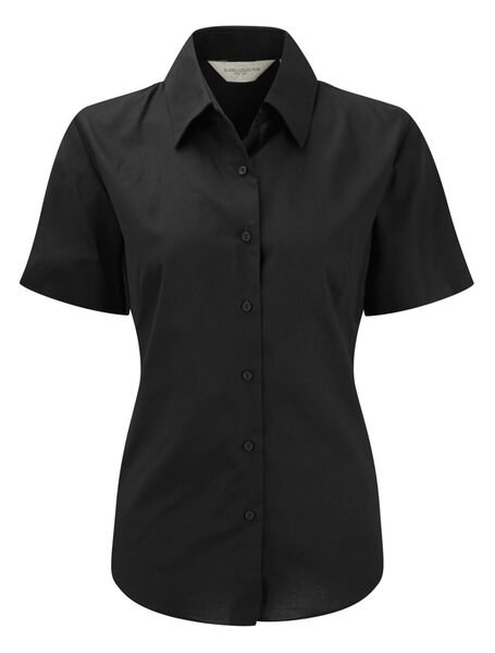 Russell Europe R-933F-0 - Classic Tailored Oxford Cotton Blend Blouse