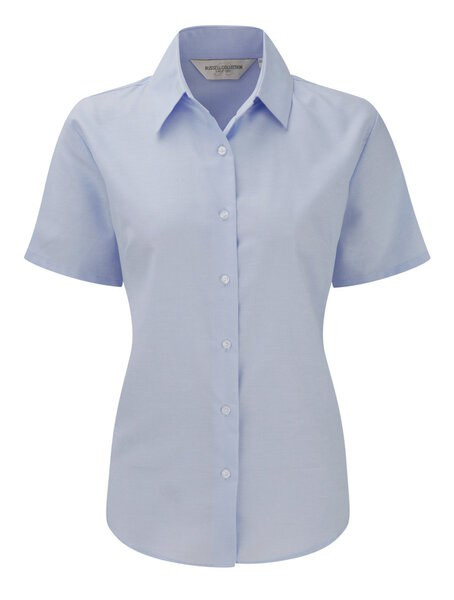 Russell Europe R-933F-0 - Classic Tailored Oxford Cotton Blend Blouse