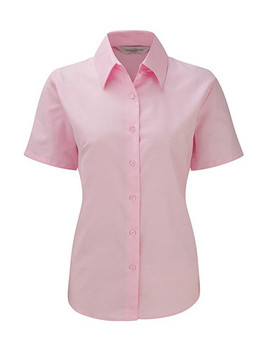 Russell Collection R-933F-0 - Elegante Damenbluse mit Oxford-Stil