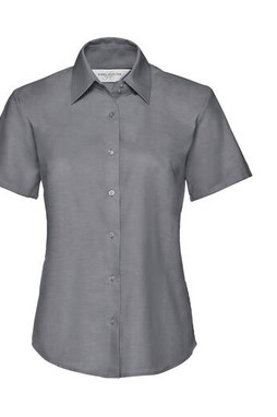 Russell Europe R-933F-0 - Classic Tailored Oxford Cotton Blend Blouse