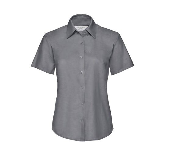 Russell Europe R-933F-0 - Classic Tailored Oxford Cotton Blend Blouse