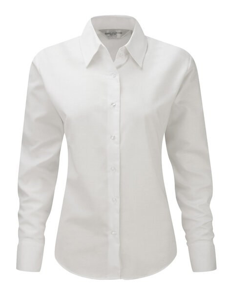 Russell Europe R-932F-0 - Women's Classic Tailored Oxford Long Sleeve Blouse