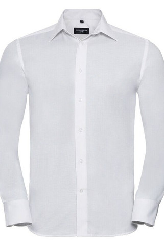 Russell Europe R-922M-0 - Tailored Fit Oxford Long Sleeve Shirt