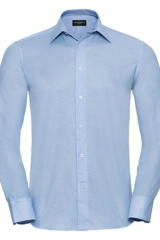 Russell Europe R-922M-0 - Elegantní Pánská Oxford Košile s Dlouhým Rukávem