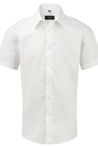 Russell Europe R-923M-0 - Tailored Oxford Short Sleeve Shirt with Easy Care
