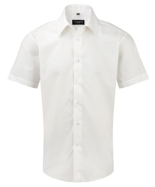 Russell Europe R-923M-0 - Tailored Oxford Short Sleeve Shirt with Easy Care