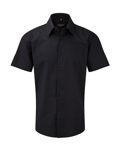 Russell Europe R-923M-0 - Tailored Oxford Short Sleeve Shirt with Easy Care