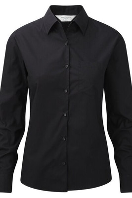 Russell Europe R-936F-0 - Cotton Poplin Blouse LS