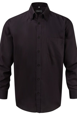 Russell Collection R-956M-0 - Camicia Classic Ultimate maniche lunghe non-stiro
