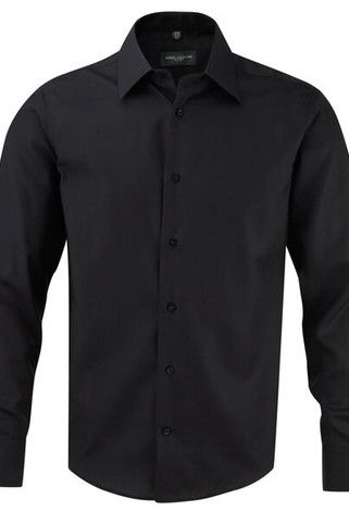 Russell Collection R-958M-0 - Camicia Tailored Ultimate maniche lunghe non-stiro