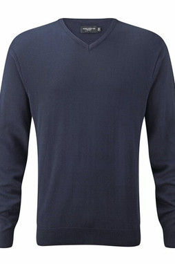 Russell Europe R-710M-0 - V-neck Knit Pullover