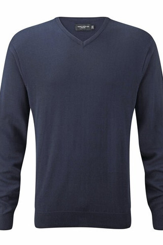 Russell Europe R-710M-0 - V-Neck Knit Pullover