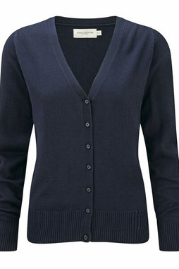 Russell Europe R-715F-0 - Ladies’ V-Neck Knitted Cardigan