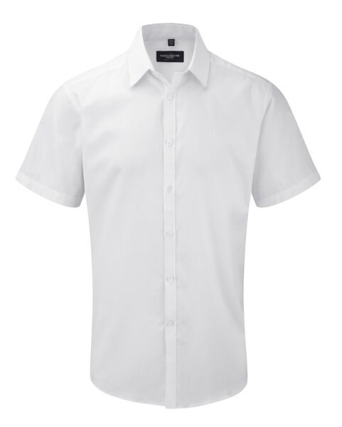 Russell Europe R-963M-0 - Classic Tailored Herringbone Cotton Blend Shirt