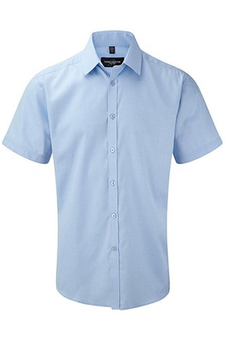 Russell Europe R-963M-0 - Classic Tailored Herringbone Cotton Blend Shirt