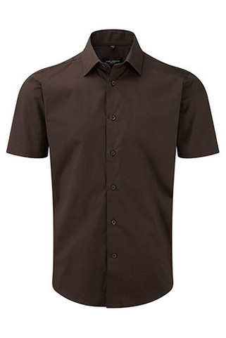 Russell Collection R-947M-0 - Skreddersydd kortermet skjorte