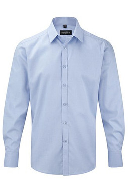 Russell Europe R-962M-0 - Men`s LS Herringbone Shirt