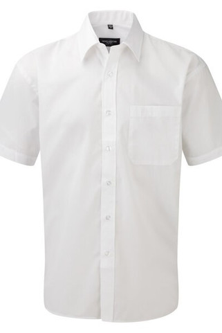 Russell Europe 935M - Short Sleeve Poplin Shirt