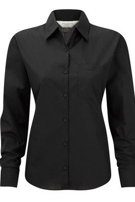 Russell Europe 934F - Long Sleeve Poplin Blouse