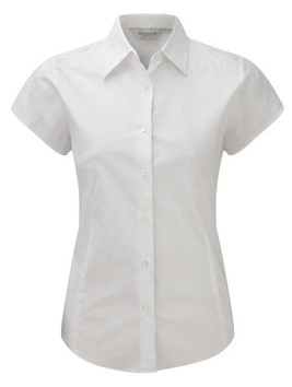 Russell Collection R-947F-0 - Körperbetonte Stretch-Bluse