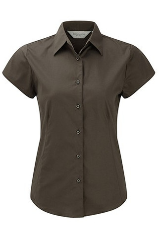 Russell Collection R-947F-0 - Strukirana košulja kratkih rukava