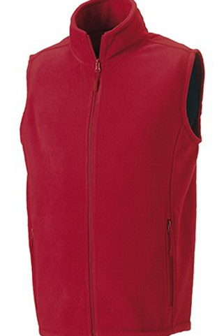 Russell Europe R-872M-0 - Mens Gilet Outdoor Fleece