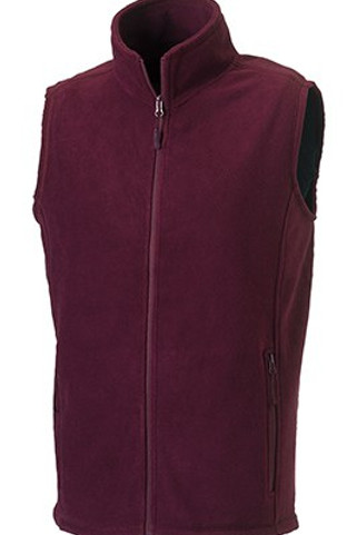 Russell Europe R-872M-0 - Mens Gilet Outdoor Fleece